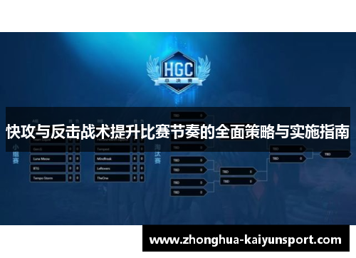 快攻与反击战术提升比赛节奏的全面策略与实施指南