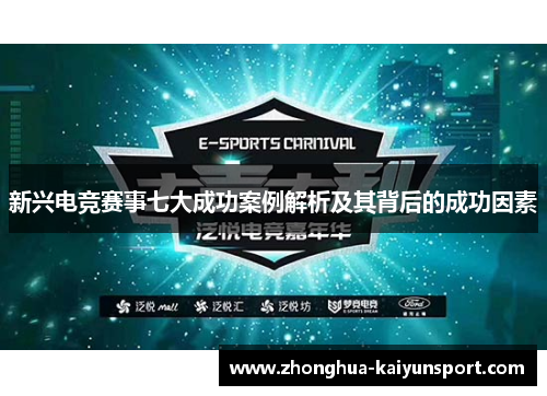 新兴电竞赛事七大成功案例解析及其背后的成功因素